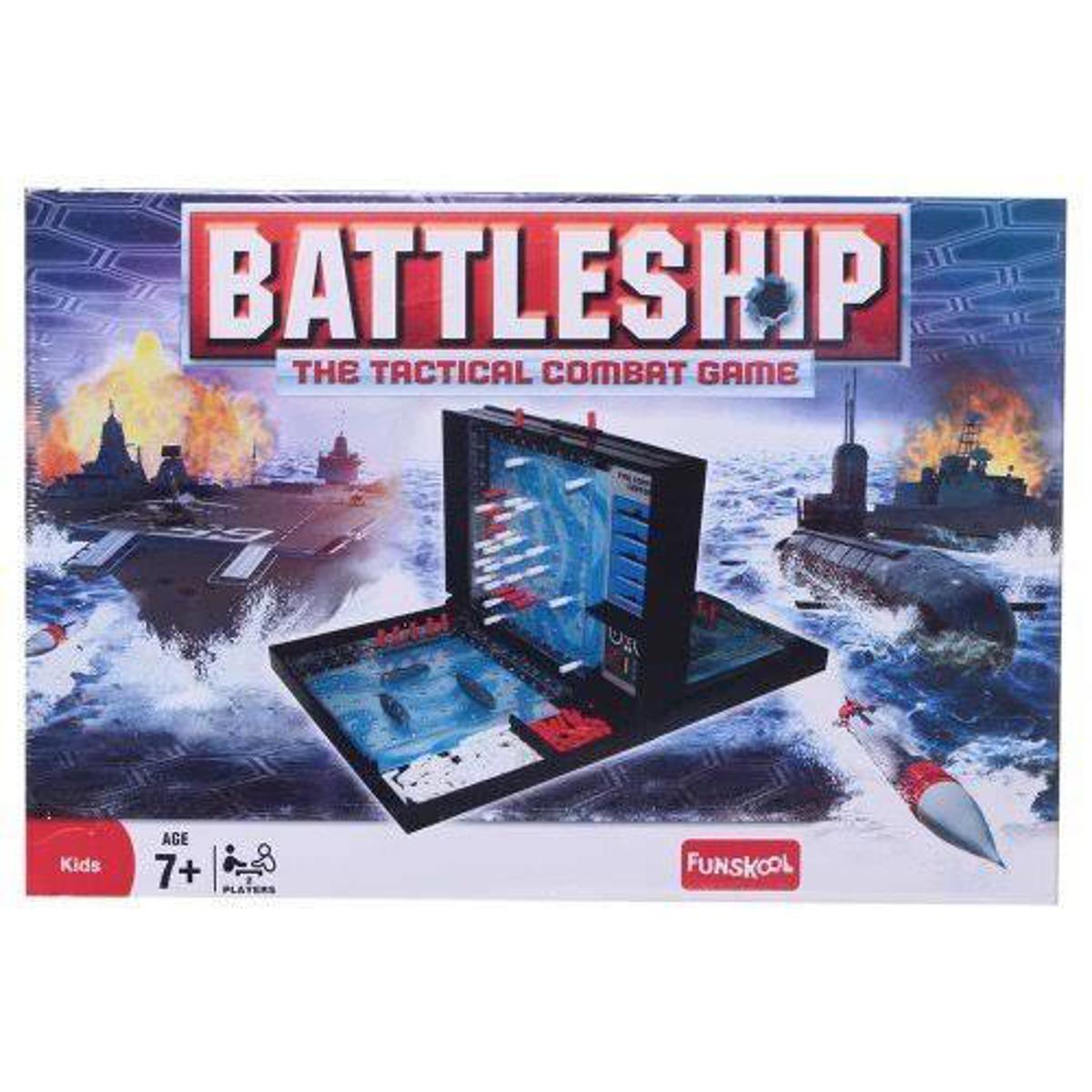 Battleship 2 Players Indoor Game Age 7+ Funskool Battleship Game