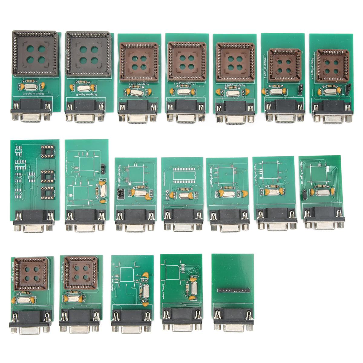 UPA Programmer Eeprom Board Adapter, 19 Pcs UPA Adapter for Car Maintenance