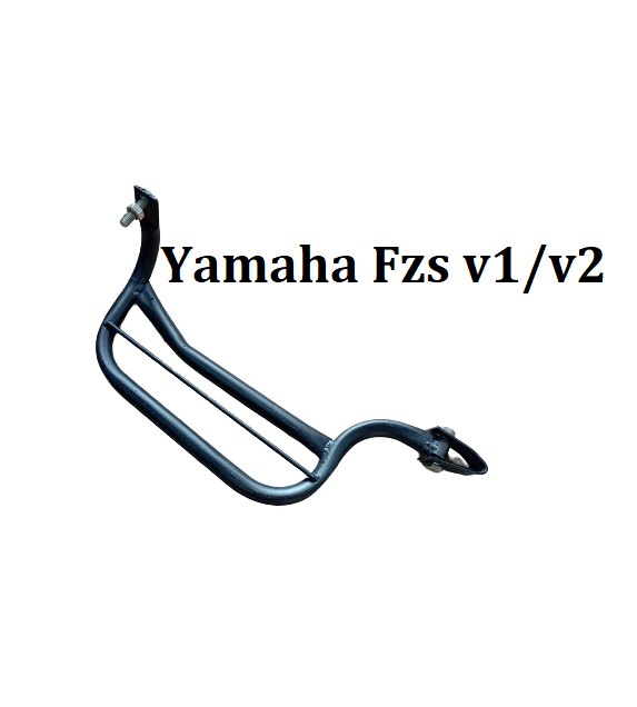 Motorcycle ladies foot rest for Yamaha Fzs v1/ v2 Black