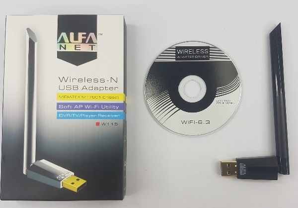 Alfa W115 Usb Wifi Antenna Receiver - Boost Your Laptop'S Wifi Range For Improved Connectivity. 
