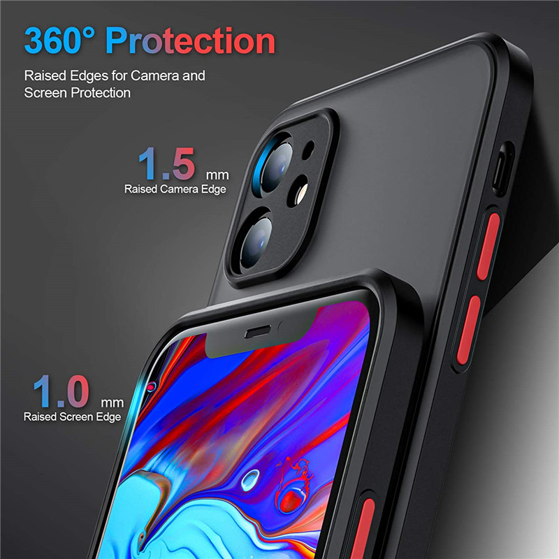 Pokemon Cool Gengar Phone Case For iPhone 15 14 13 12 11 Pro Max mini XS Max XR X 8 Plus SE Frosted Translucent Cover. 