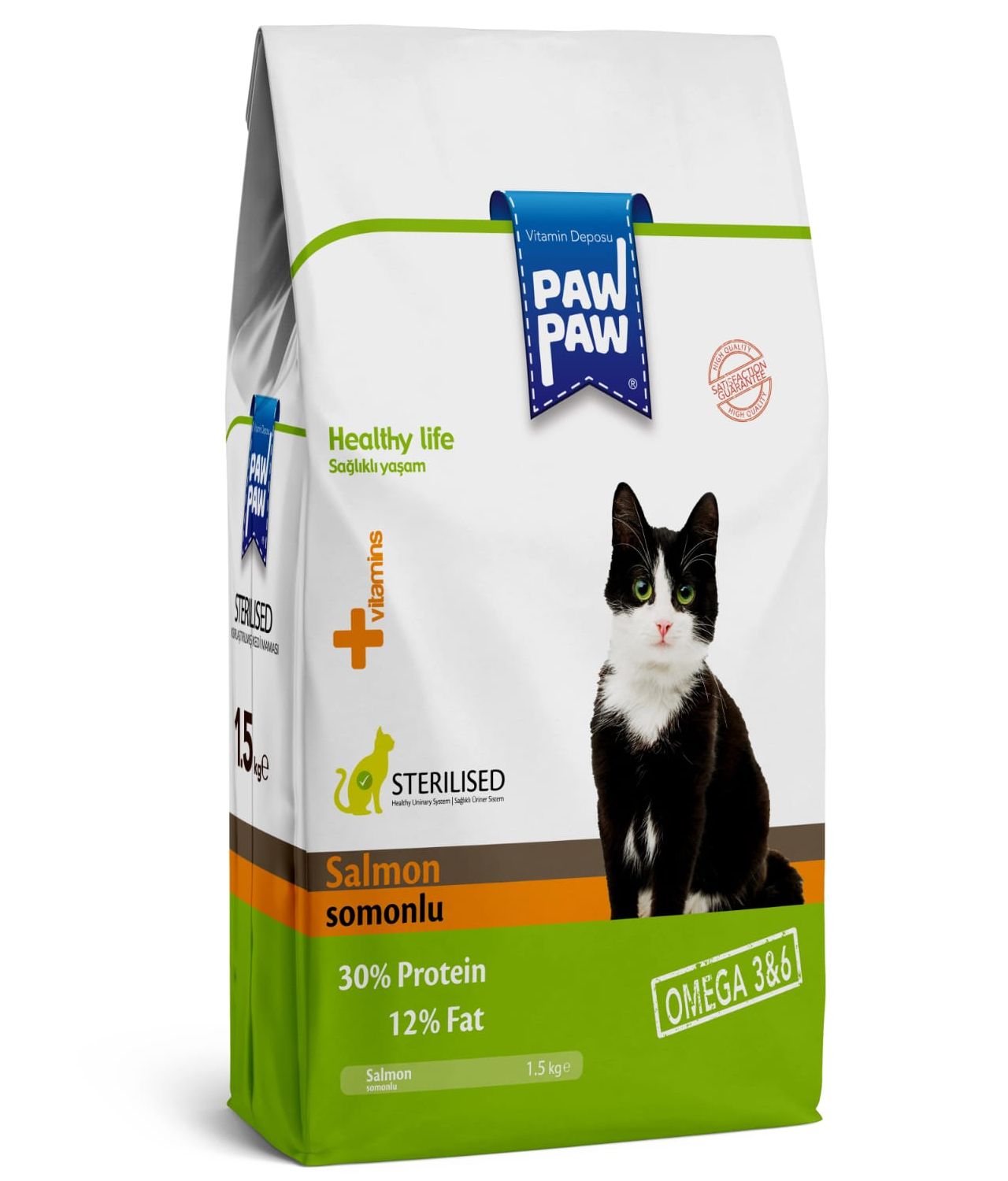 Paw Paw Adult Cat Food with Fish 7kg | Daraz.com.bd