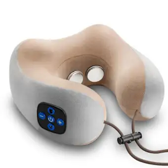 Massager Pillow Neck Support Travel Memory Foam Pillow For Neck