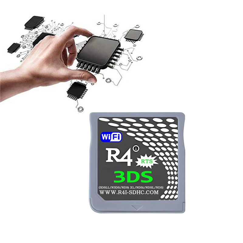 R4 Game Card R4i R4I-SDHC Burning Card Upgrade Revolution. 