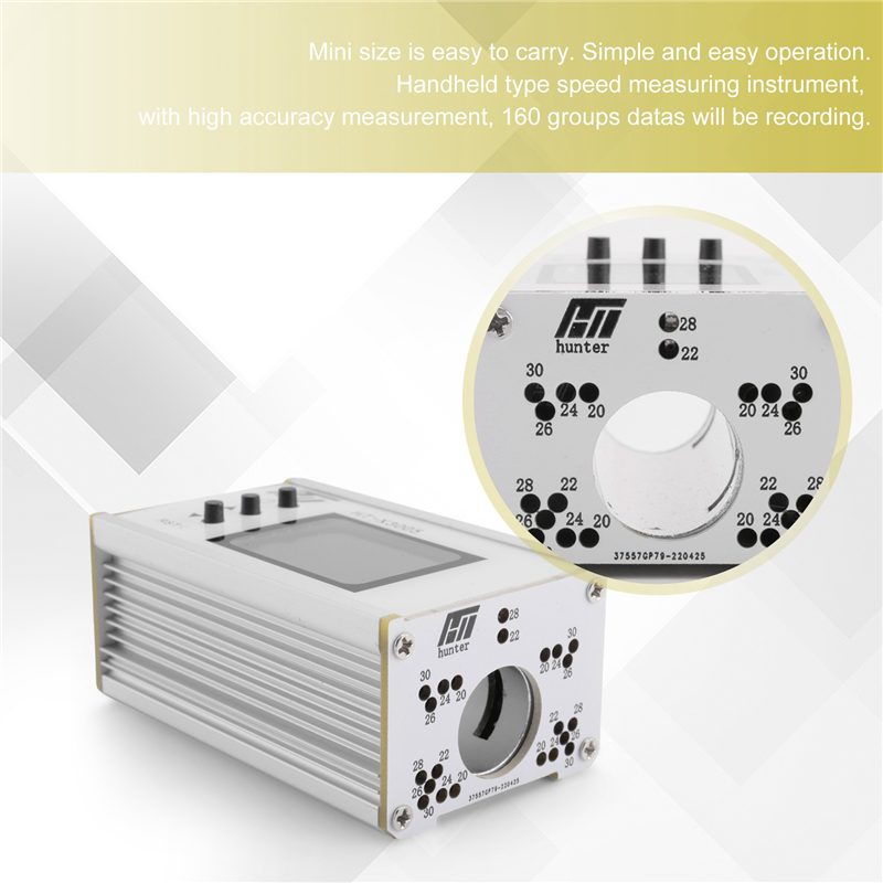 Speed Meter Ball Velocity Energy Measurement Chronograph Speed Tester. 