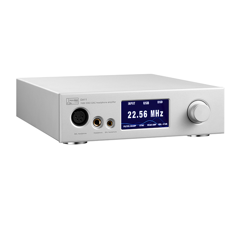 DAART YuLong DA11 All-in-one DAC AMP Preamplifier MQA Decoder Headphone Amplifier ES9038PRO OPA1612IV Chip PCM768 DSd512. 