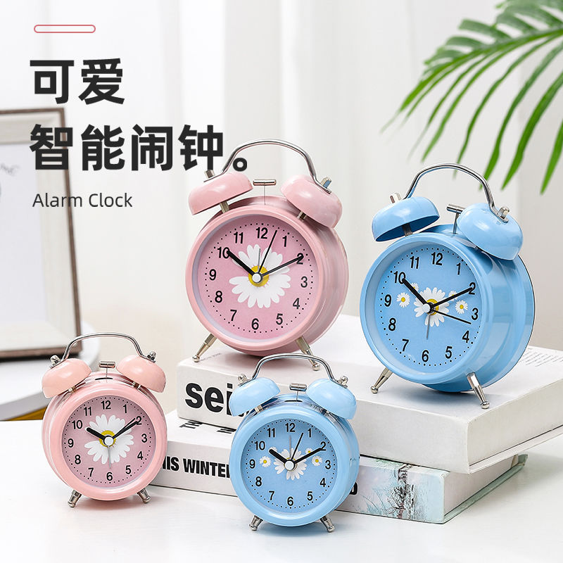 Alarm clock, student alarm clock, wake up, boy lazy bedroom, glow-in-the-dark student table, cross-border amazon, one piece dropshipping. 