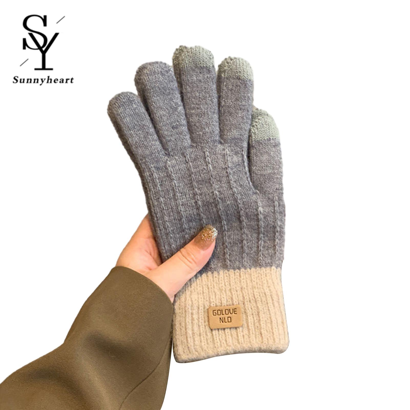 Sunnyheart Heat Retention Gloves Stay Warm Connected with Touch Screen Winter Gloves Perfect for Outdoor Activities Non-slip Gloves