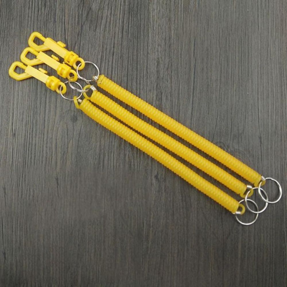 Coil Spring Spring Keychain Lightweight Colorful Stretchy Coil Key Ring Elastic P Buckle Stretchy Key Chain for Activities Use Key Organization Gift Option Fashion. 