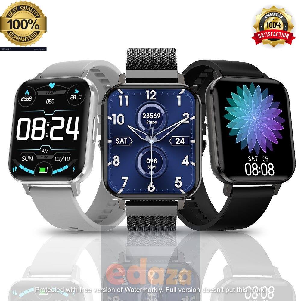 DTX Smart Watch 1.78 inch High Resolution Full Touch Screen ECG Heart Rate Blood Pressure Oxygen Monitor. 