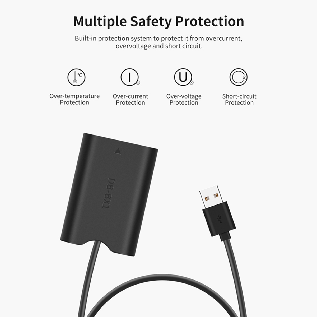 NP-BX1 Dummy Battery ZV-1 RX100 M7 M6 M5 RX1R HX50 Camera. 