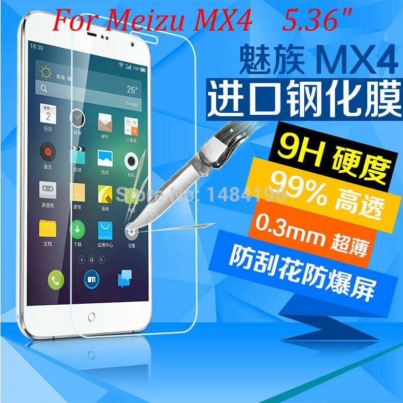 【VisioN Shop】Order message mobile model +  Glass Film for meizu Explosion-proof Tempered Glass Protector for meizu mx4 Pro MX5 pro 5 package. 