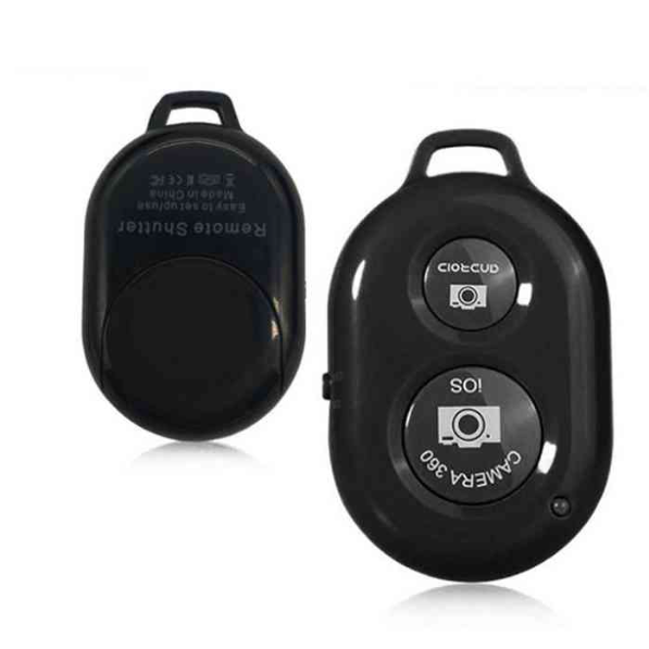 Bluetooth Remote Shutter Portable Selfie Clicker For Smartphone. 