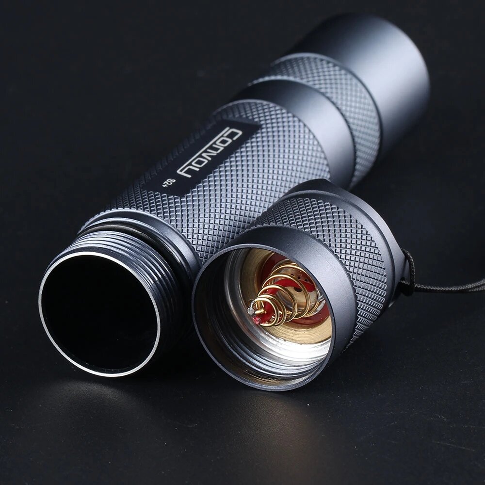 Convoy S2+1800lm 12 mode 5000K LED. 