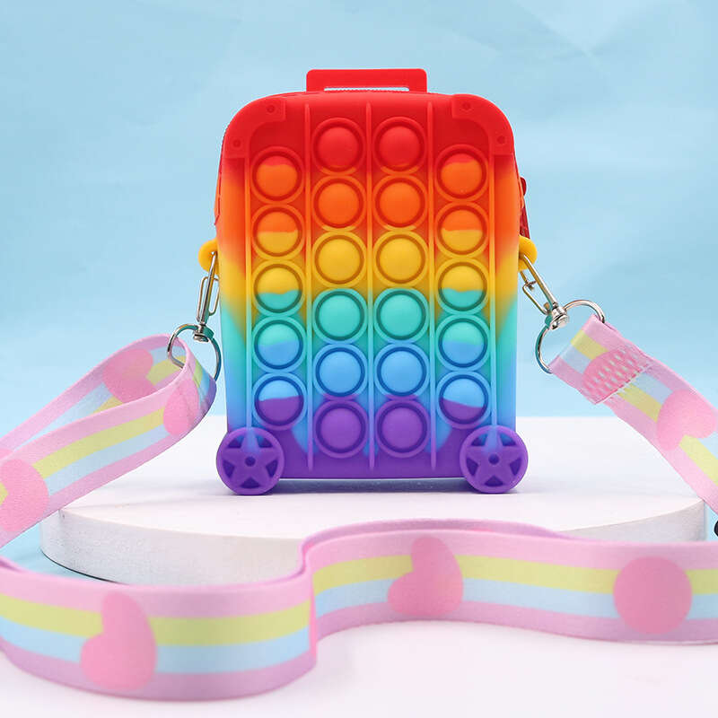 Decompression Macaron Rat Killer Pioneer Zero Wallet Crossbody Bag. 