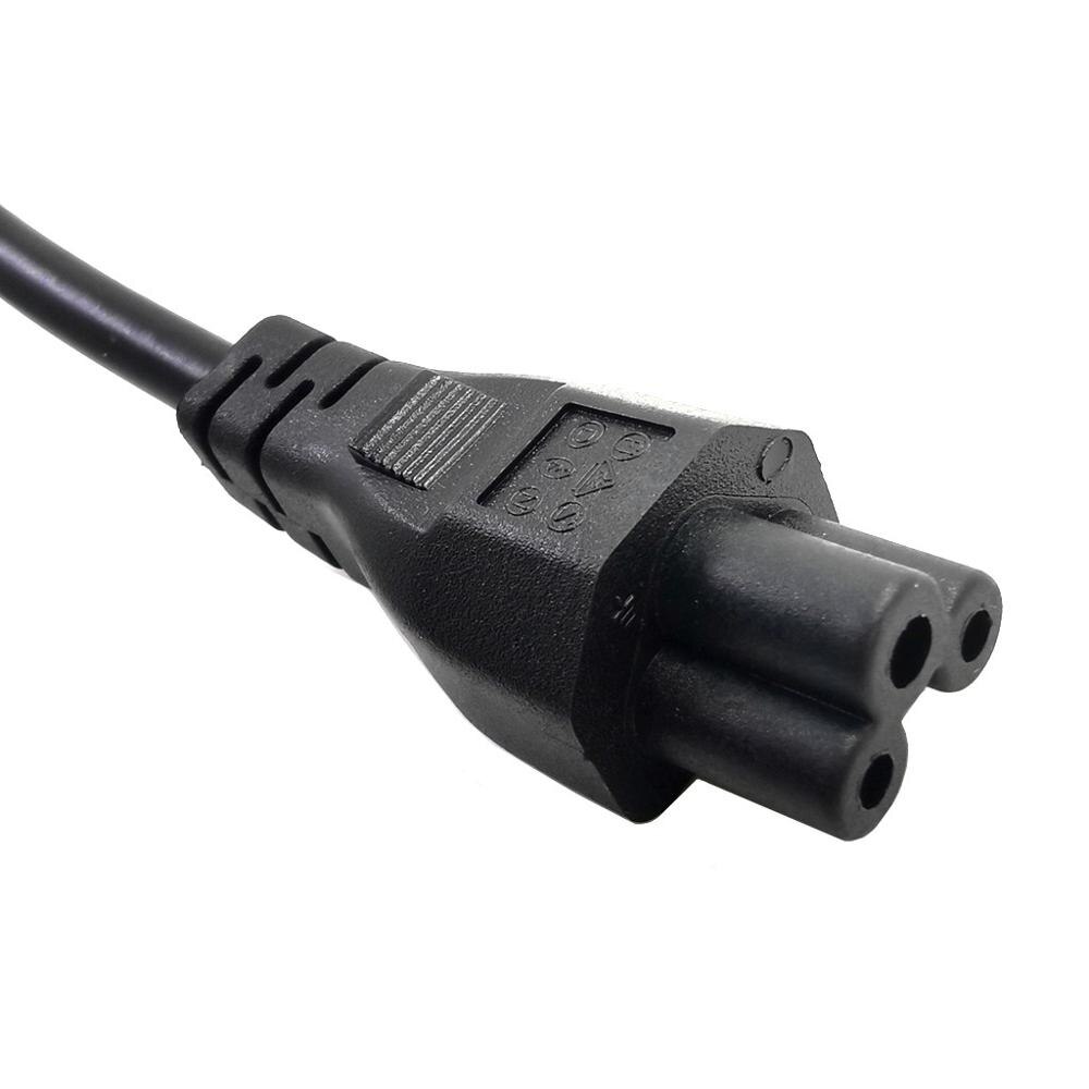 US to IEC 320 C5 Mickey Mouse Power Adapter Lead Cable For Laptop Notebook Universal AC Power Cord 250V 1.2m. 