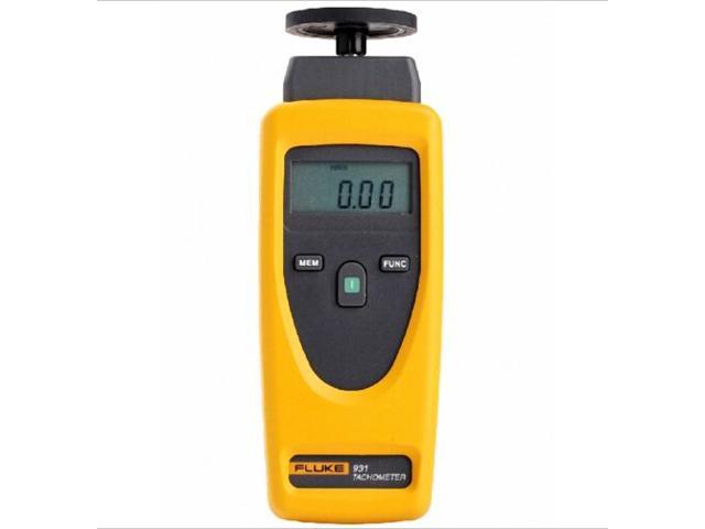 FLUKE 931 Contact and Non-Contact Dual-Purpose Tachometers Digital Handheld Tachometer Model: 931 - Kings Trading. 