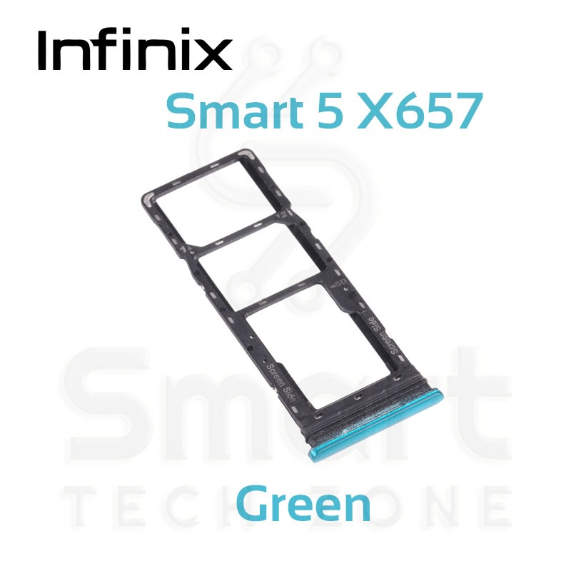 For Infinix Smart 5 X657 Sim Tray and SD Card Slot with Sim Ejector. 