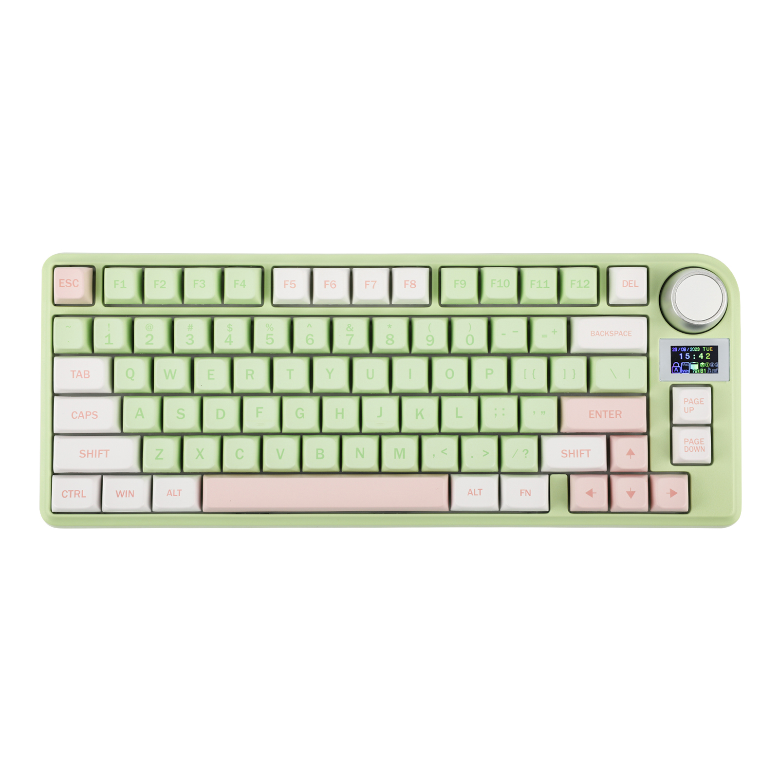EPOMAKER TH80-X 75% Layout 2.4ghz/Bluetooth/USB-C Wired Wireless Hot-swap Gasket Mechanical Keyboard for Office/ Win/ Mac. 