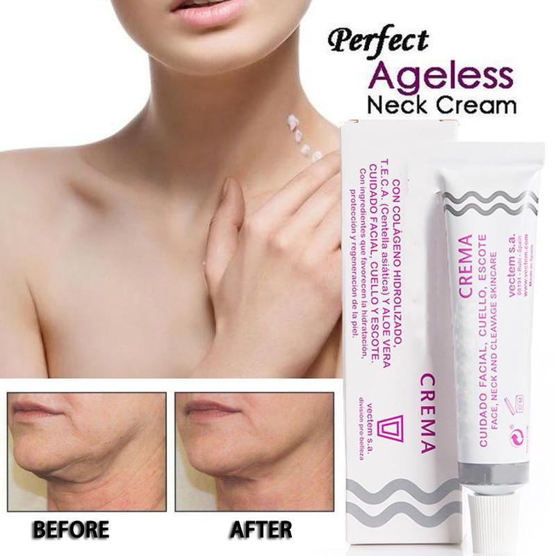 Cream Face and Neck Wrinkle Removing Cream Neck Line Erasing Cream Wrinkle Smooth Skin Cream 40ml. 
