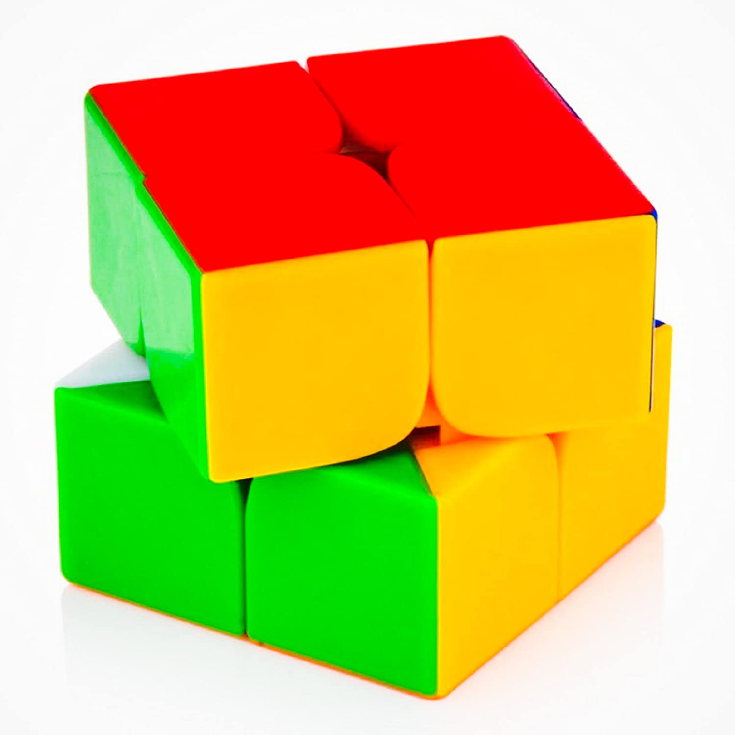 D ETERNAL Cube Combo Set Of 2x2 3x3 4x4 high Speed Stickerless Puzzle Cube For 14 Years And Up, Multicolor, Pack Of 1. 