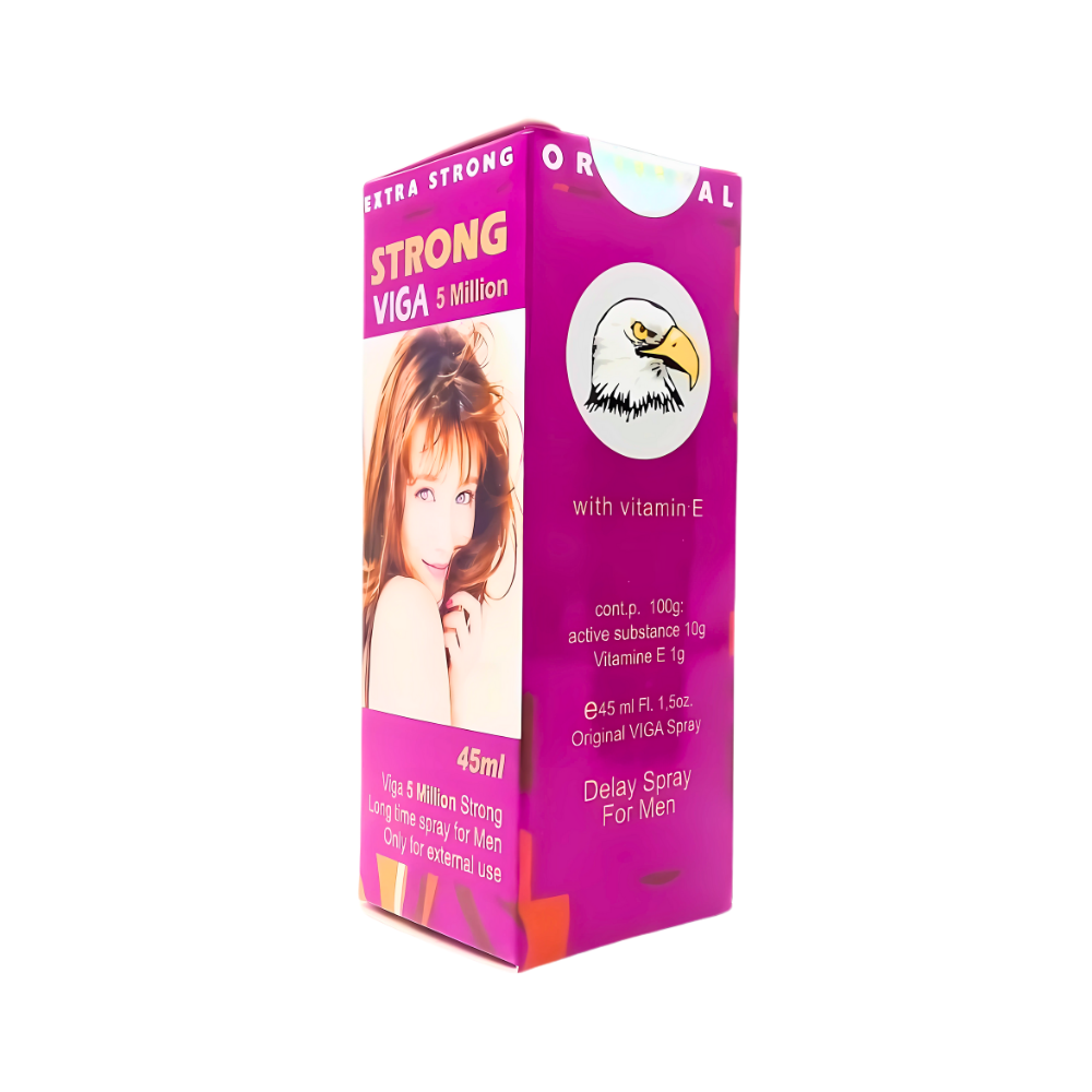 VigaStrong 5 Million Spray – পুরুষত্বের জাগরণ, প্রেমের দীর্ঘস্থায়ী ছোঁয়া!. 