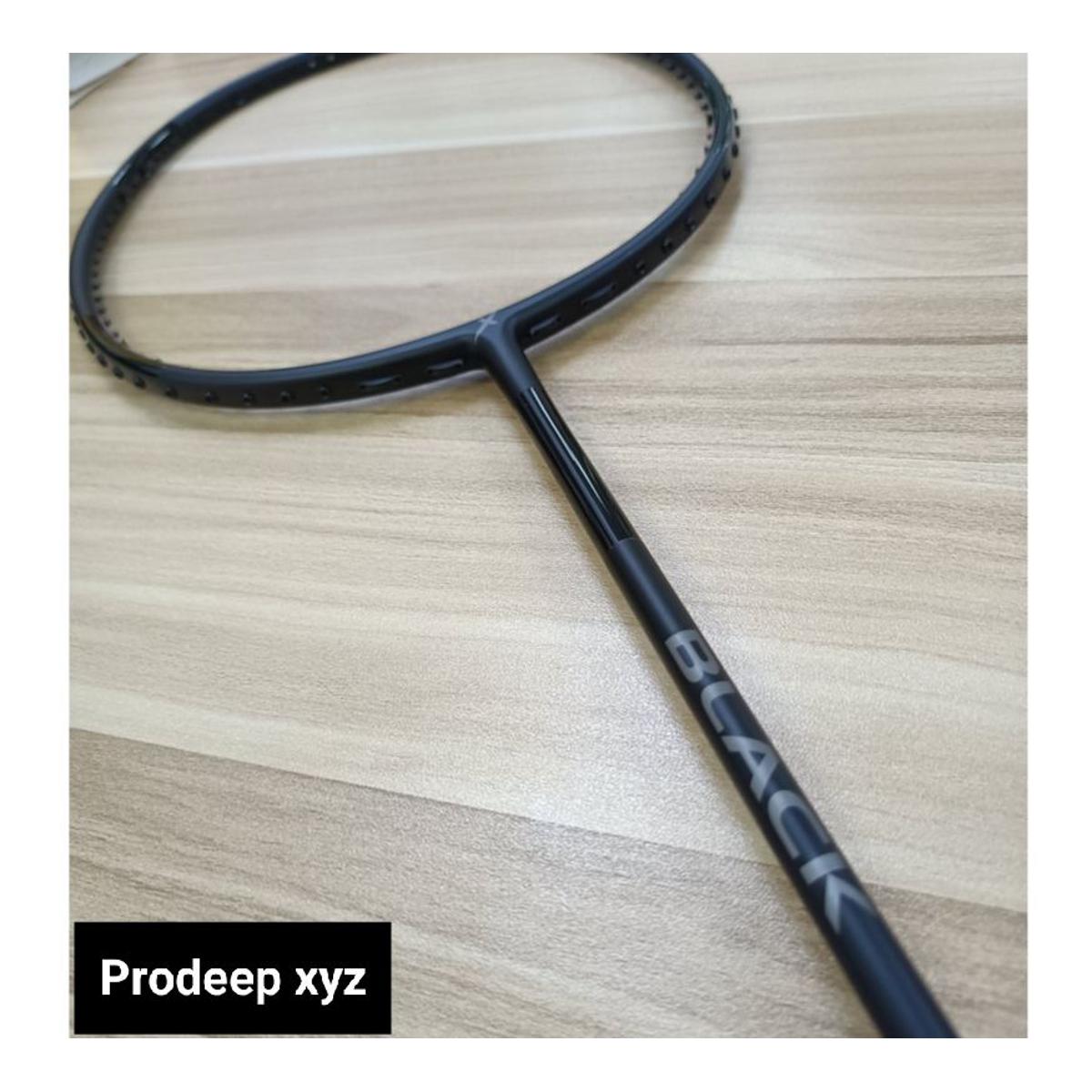 Maxbolt Black Unstrung Badminton Racket: Take Your Badminton Game To The Next Level With This Maxbolt Black Unstrung Badminton Racket