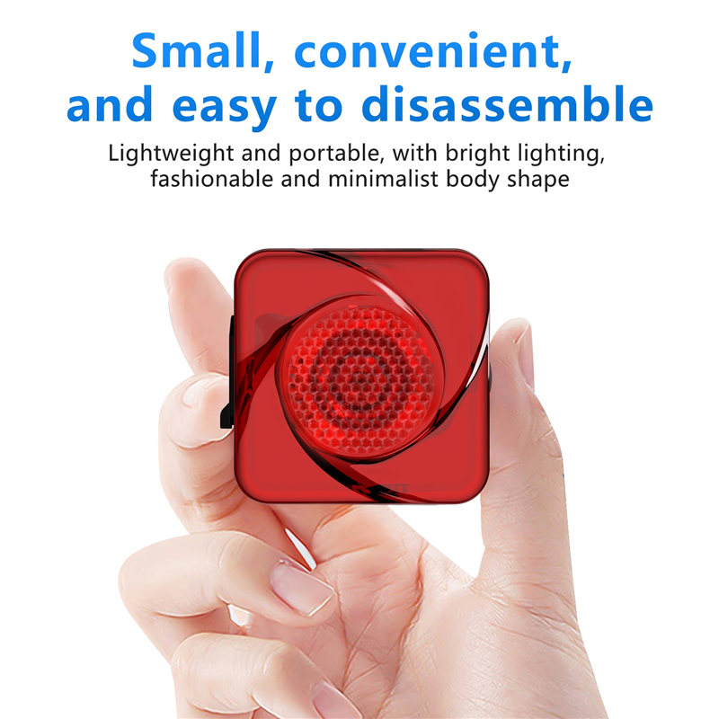 Bicycle Smart Brake Taillight High Brightness Long Distance AUTO Dormancy Rechargeable