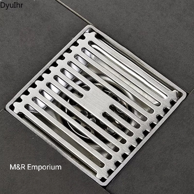Ss Vip 5 Inch Floor Drain-Box Jali-Made In China - Keep Spaces Clean With Our 5-Inch Ss Vip Floor Drain - A Reliable And Stylish Addition To Home. 