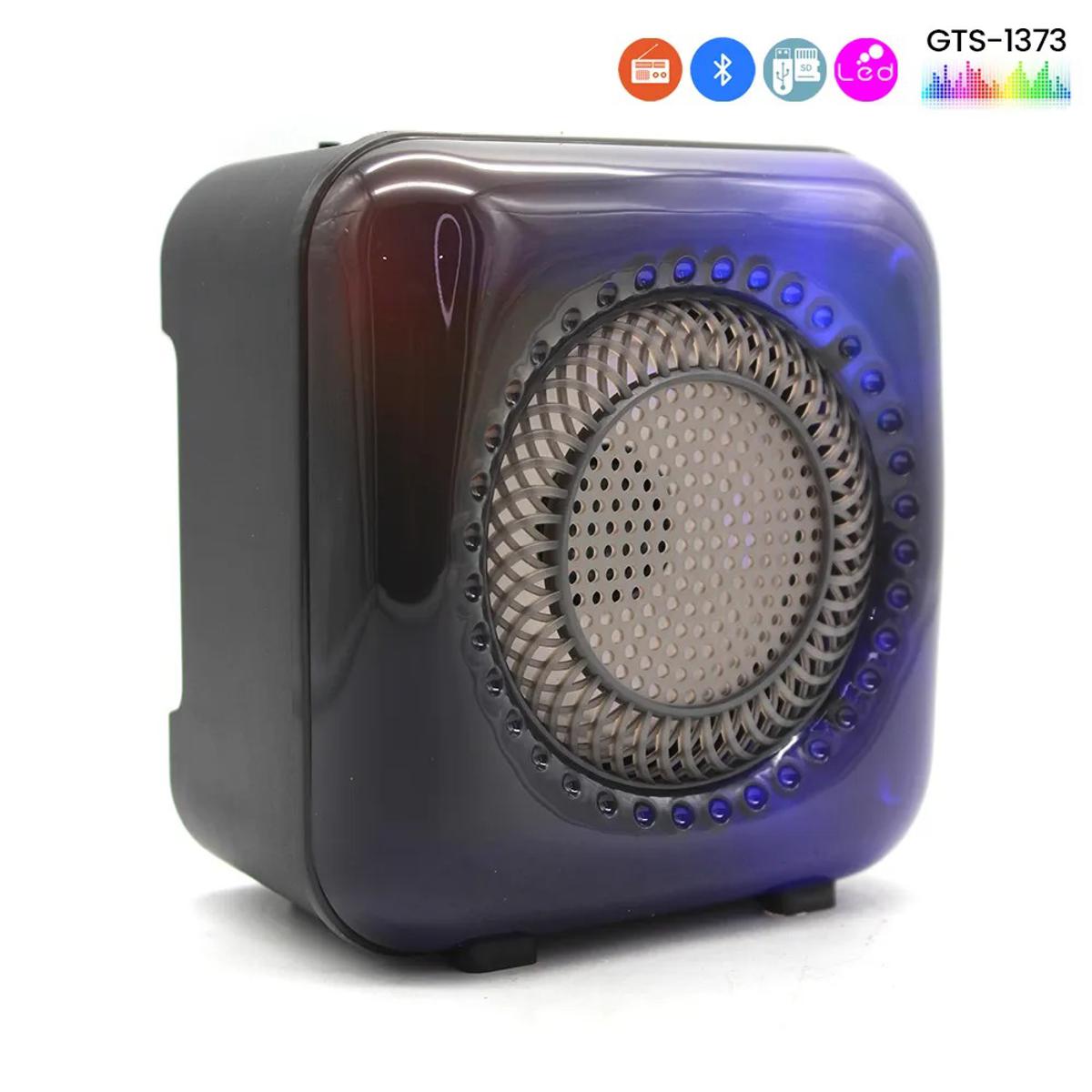 GREATNICE GTS-1373 Bluetooth/USB/TF Card & FM Radio Supported RGB Lightning Speaker. 
