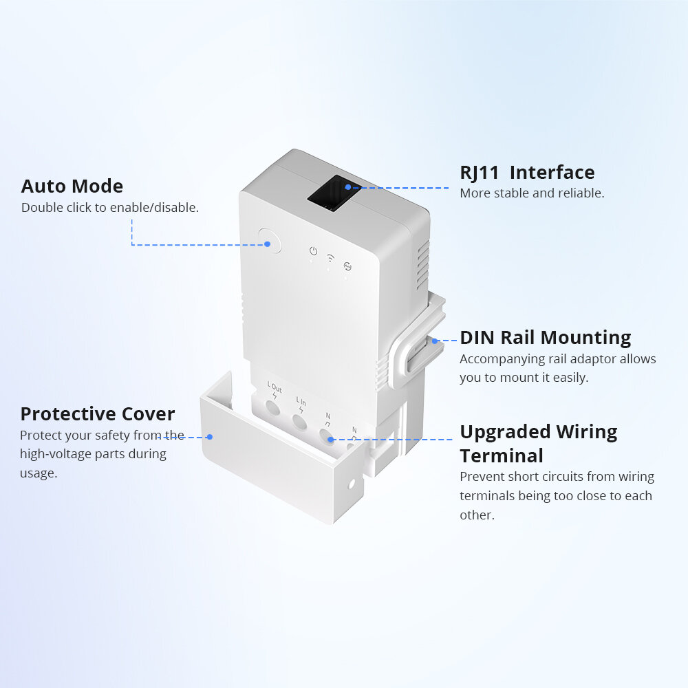 SONOFF TH 16/20A WiFi eWeLink Alexa - #1. 