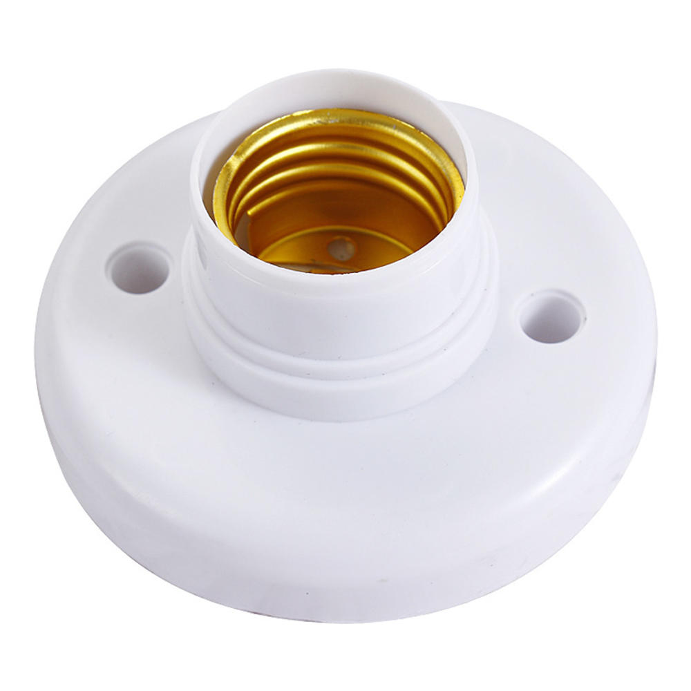 Light Bulb E27 Light Bulb Fixing Base Cap Pendant Lamp E27 Light Bulb Socket Fixing Round Lamp Base Holder for Light Bulb