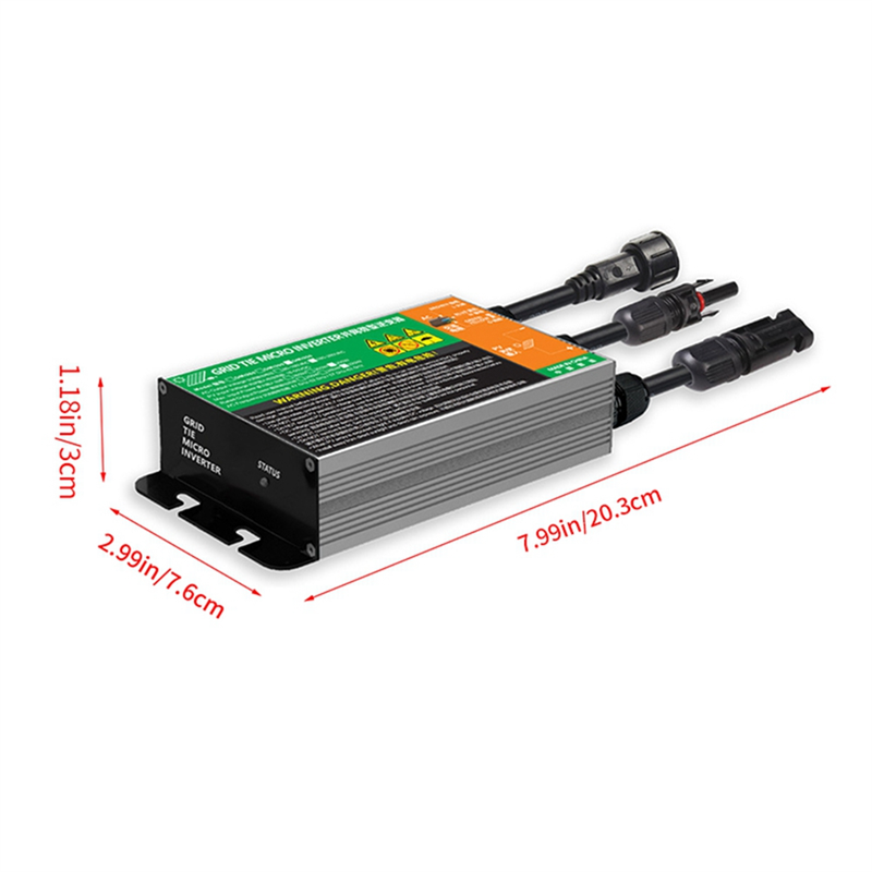 Mini Solar Inverter 150W MPPT DC 18-30V to AC 110V Mini on Grid Inverter for Home MPPT Solar. 
