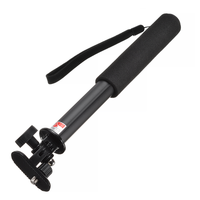 1PC Sports Camera Extendable Pole Selfie Stick Self-timer Lever Aluminum Alloy Monopod For GoPro Hero Action. 