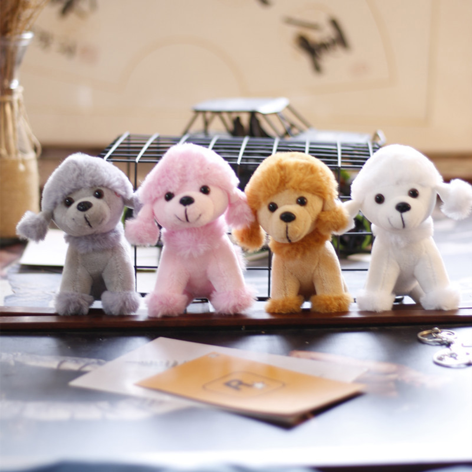 Doll Keychain Hanging Design Puppy Doll Keychain Purse Accessories. 