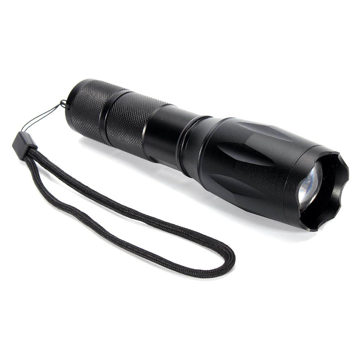 8000lm X800 Portable Flashlight LED Zoom Military Torch ShadowHawk + Battery -. 