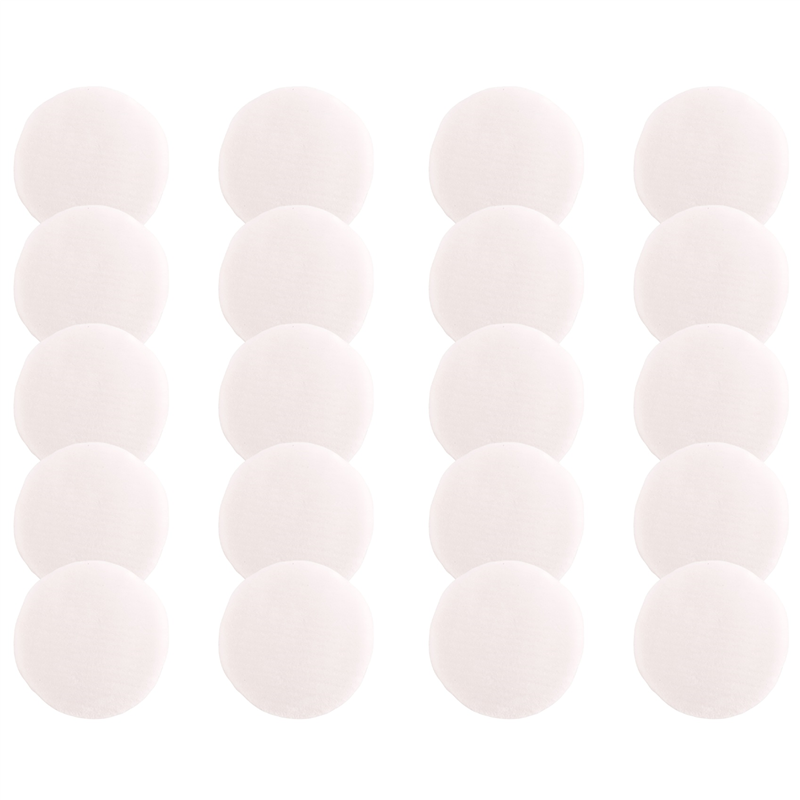 20Pcs 125Mm Car Polishing Pad 5 Inch Fiber Polisher Bonnet Paint Care