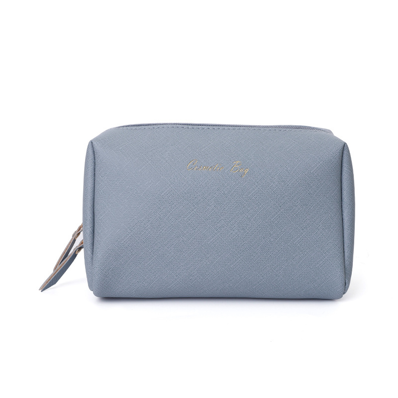 Leather Cosmetic Bag Wholesale Ladies Lotion Wash Storage Bag Large Capacity Waterproof Makeup Storage Bag Small Wholesale