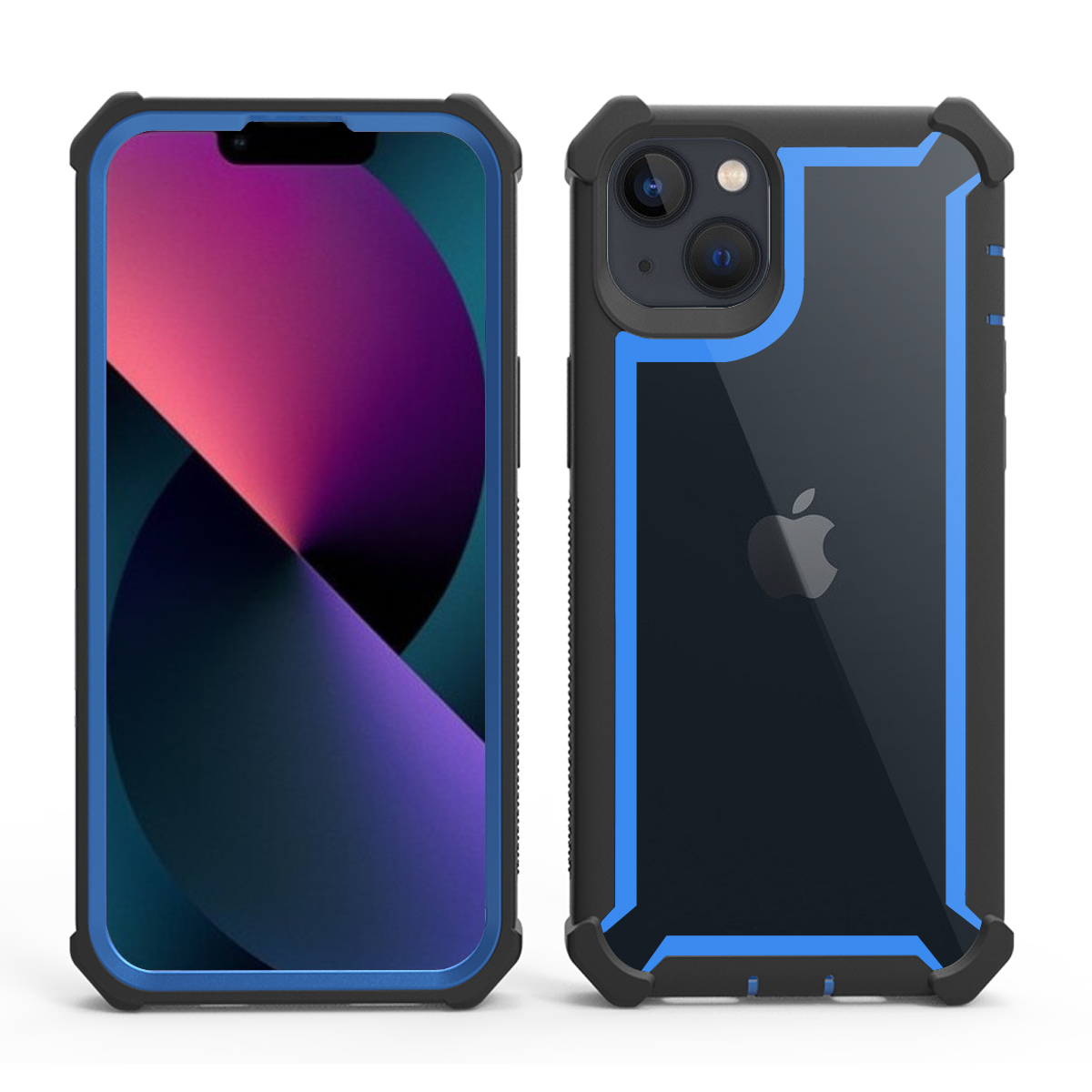 Transparent Phone Case For iPhone 15 14 13 12 11 16 Pro XS XR 7relax 8 Plus SE 2022 Hybrid Rugged Anti Shock Doom Armor Cover Cases