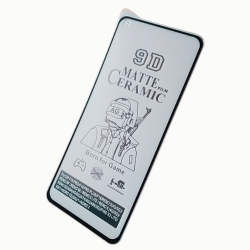 Matte Ceramic Film Screen Protector I OPPO K9 5G / OPPO FIND X3 LITE 5G I Matte Finish Full Coverage Screen Guard Protector Screen Protector (It's Not GLASS). 