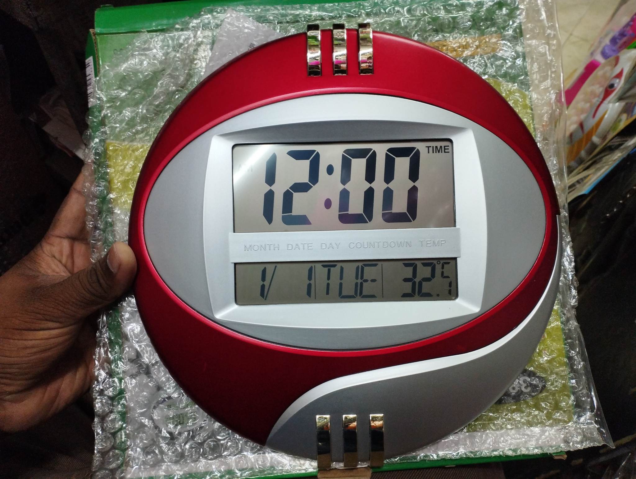 Digital Wall Clock. 