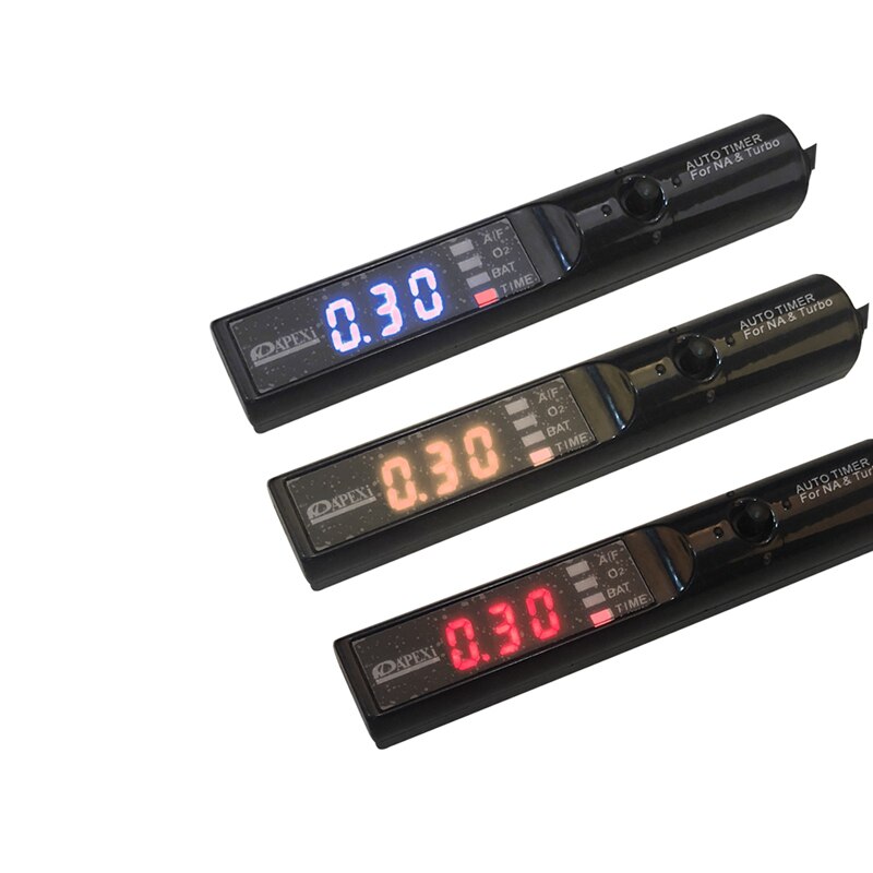 APEXI Turbo Timer for Universal Car With Orial Box Blue LED Light. 