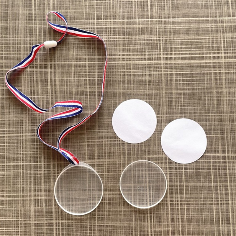 24Pcs Colorful DIY Medal Plastic Medal Design Your Own Award Medals,DIY Medal for Children, Corporate, Sports, Festivals. 