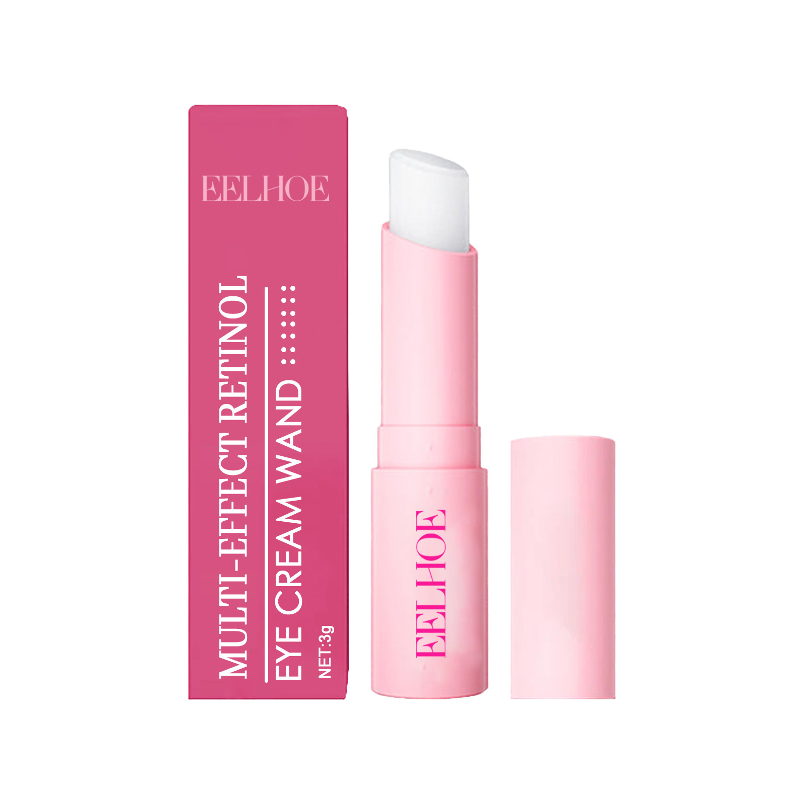 Eelhoe Retinol Eye Cream Stick Fading Wrinkle Wrinkles Increase Skin Elasticity Anti-Aging Firming Delicate Skin