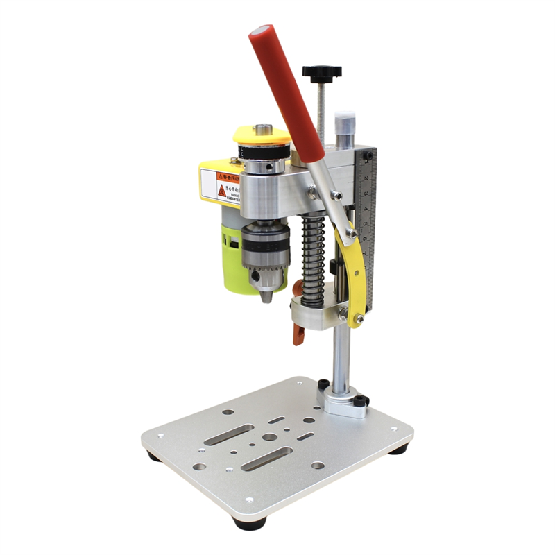 Jadeshay Mini Benchtop Drill Press, B10 Chuck Adjustable Speed Electric Drilling Machine For Wood, Acrylic, PVC, Metal, DIY & Workshop Ready