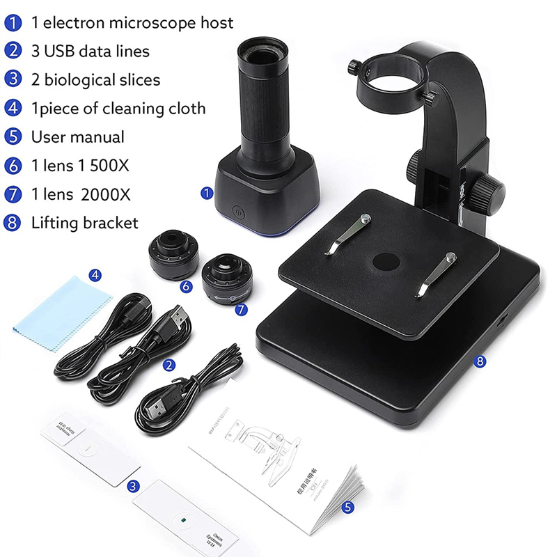 2000X Biological Digital Microscope USB Microscope. 