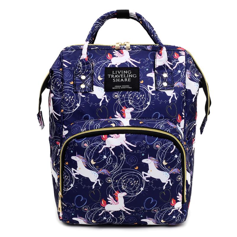 unicorn diaper bolsa backpack