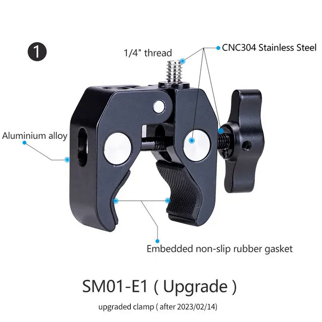 TUYU Motorcycle 3rd Person View Invisible Selfie Stick for GoPro Max Hero11 Insta360 One X3 X2 OneR Camera RAM Mount Accessories. 