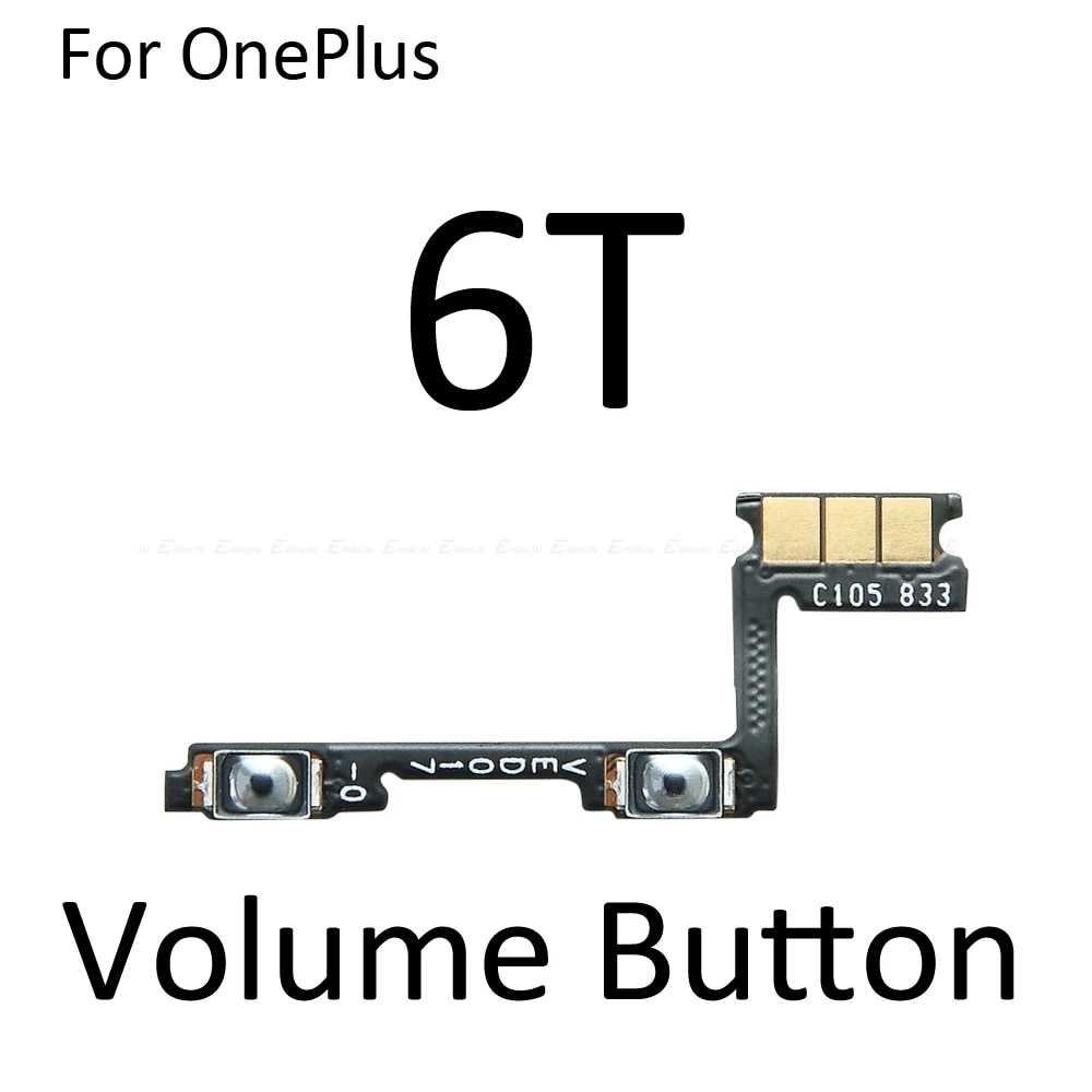 100% New Volume Button Power Switch On Off Key Ribbon Flex Cable For OnePlus 3 3T 5 5T 6 6T 9R Replacement Parts. 