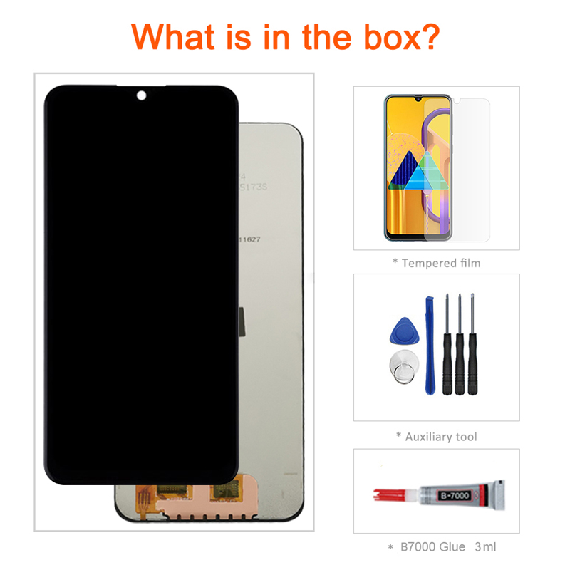6.35" Original LCD Display For Vivo Y11 2019 (1906) LCD Display Touch panel Screen Digitizer module Assembly for Vivo Y11 lcd 2019 LCD Display + Repair Tools+B7000 Glue. 